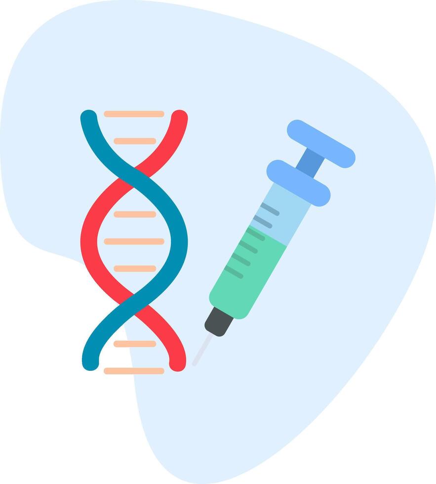 les gènes vecto icône vecteur