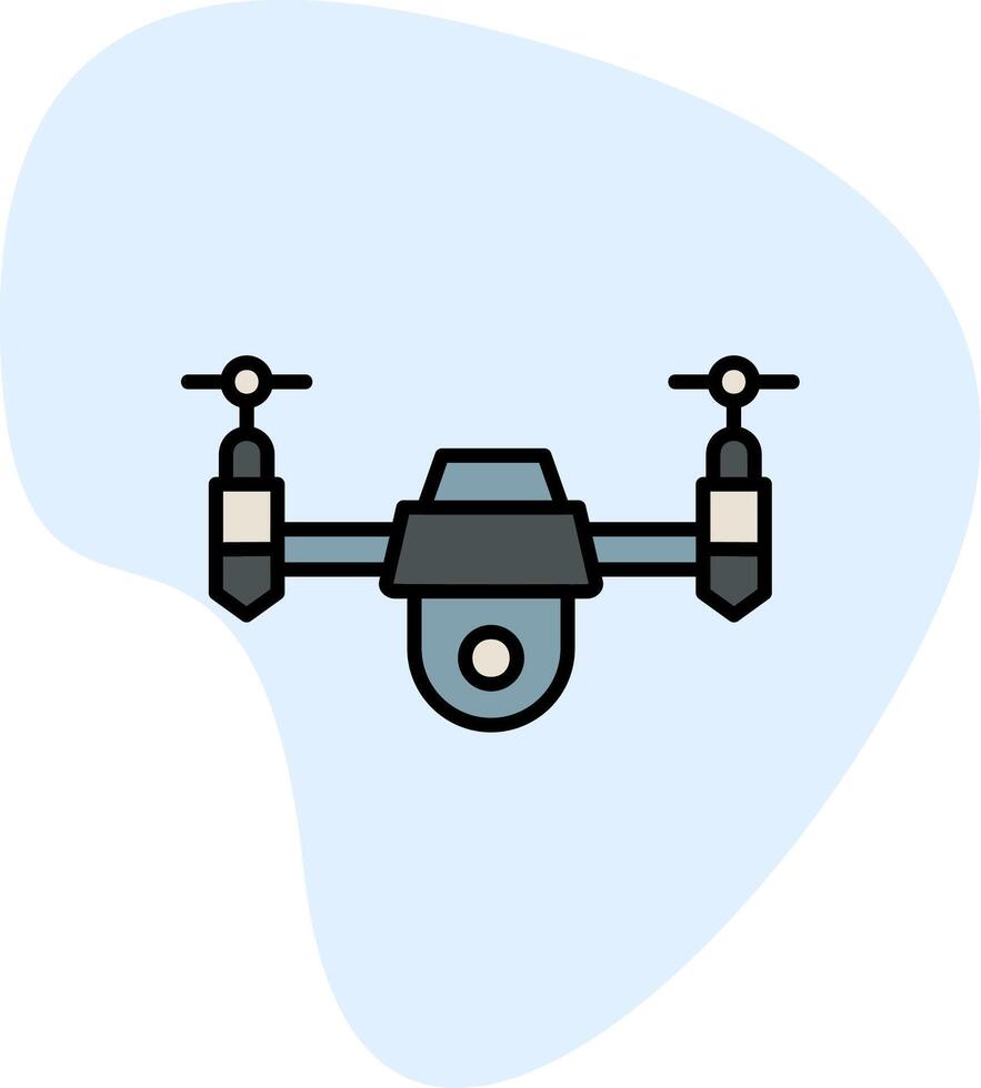 drone vecto icône vecteur