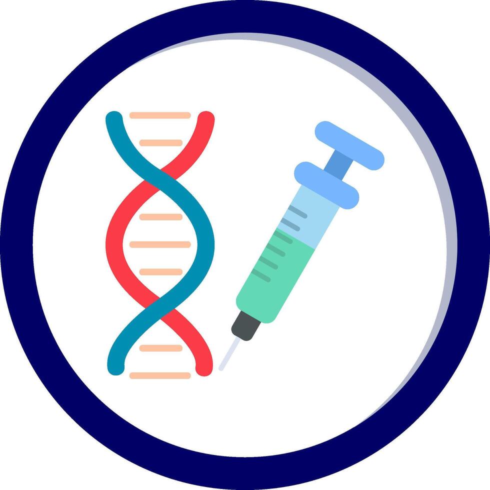 les gènes vecto icône vecteur