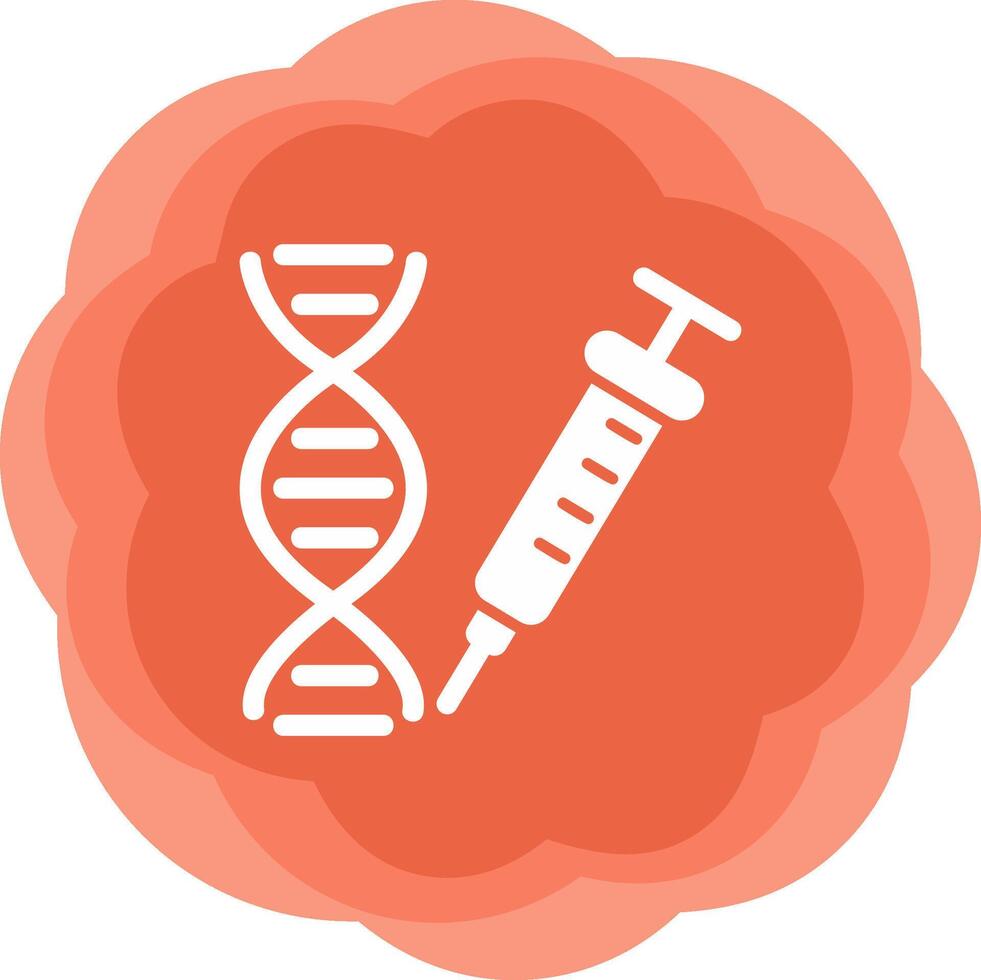 les gènes vecto icône vecteur