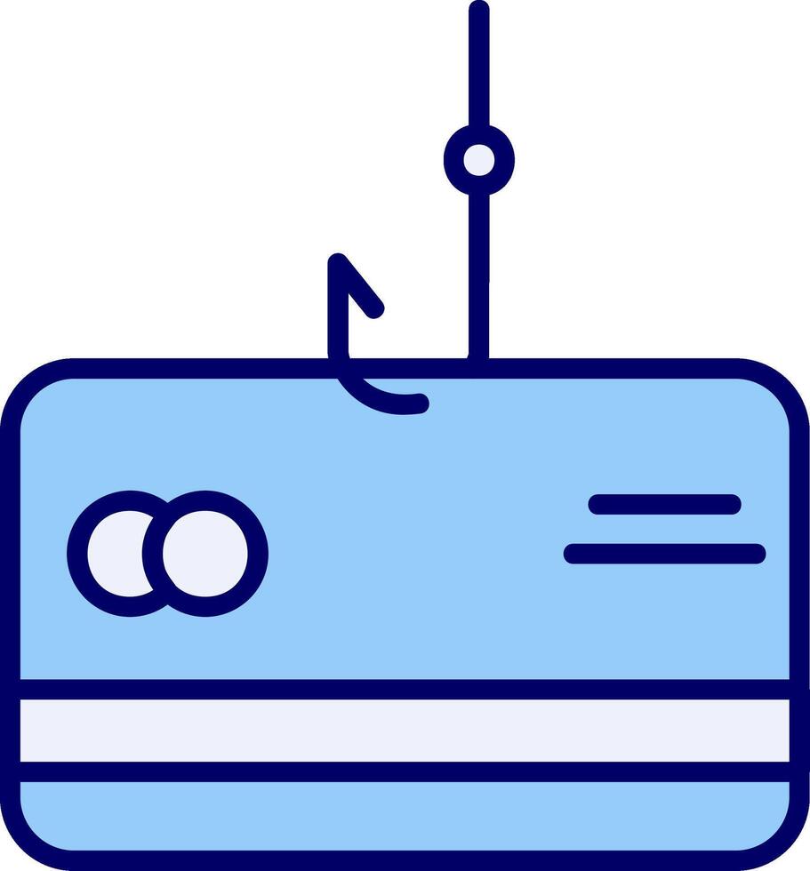 Hameçonnage vecto icône vecteur