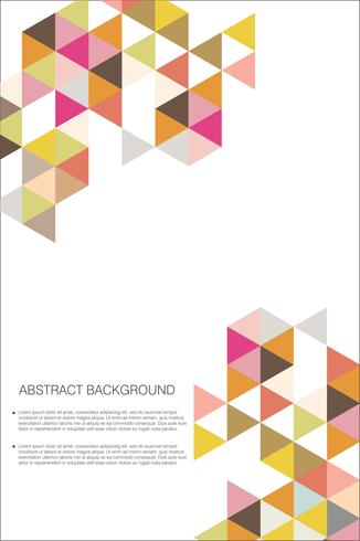 Modèle abstrait de conception moderne vecteur