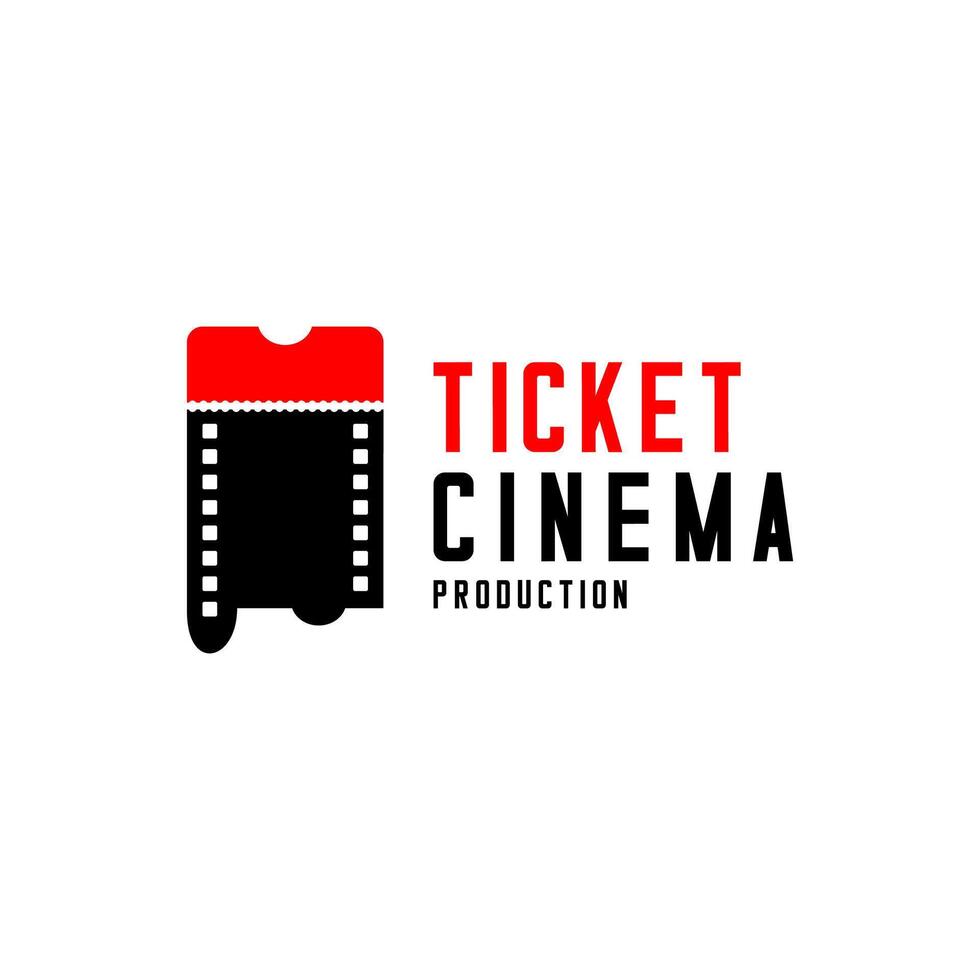 billet cinéma logo vecteur