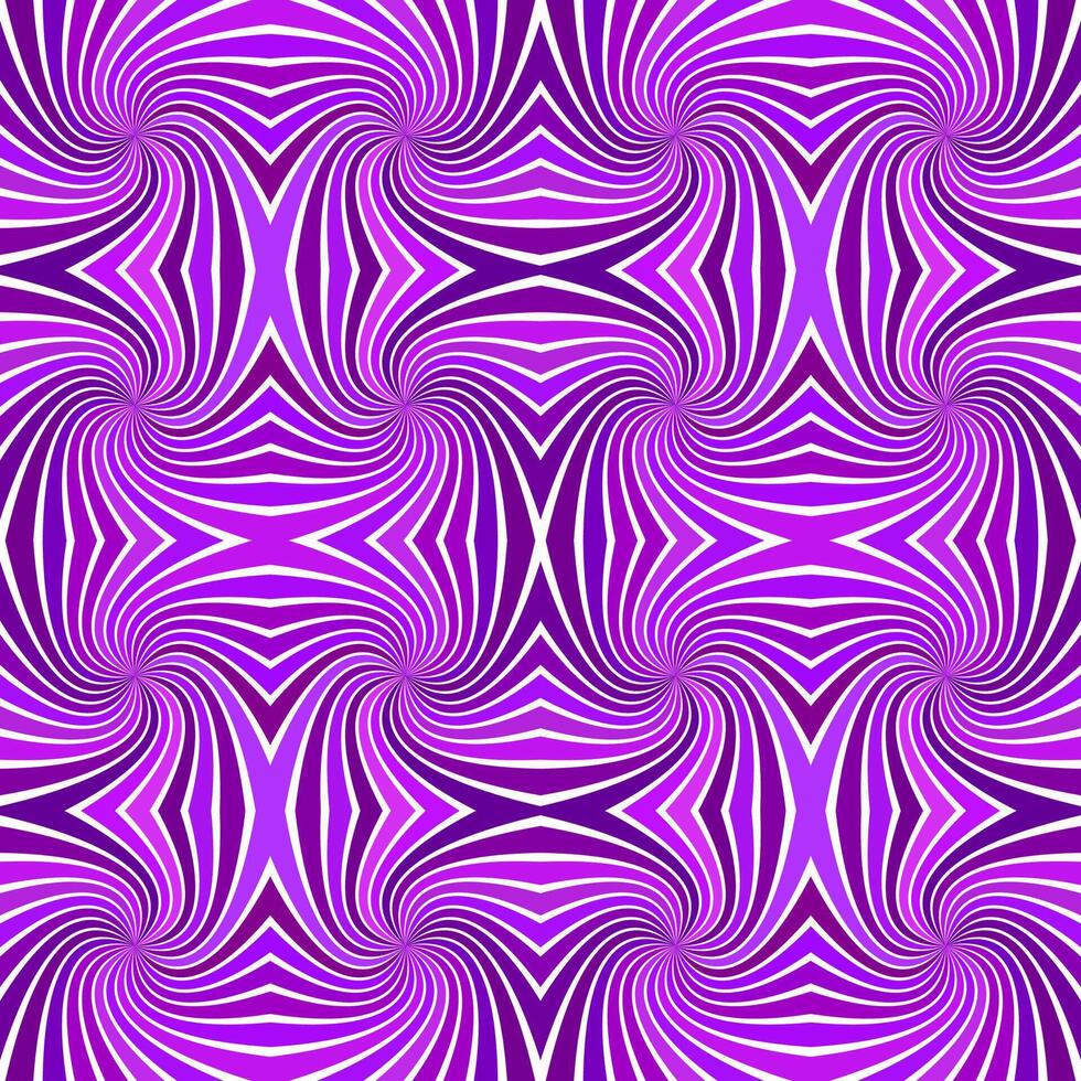 violet sans couture abstrait hypnotique spirale rayon éclater Bande modèle Contexte - vecteur conception