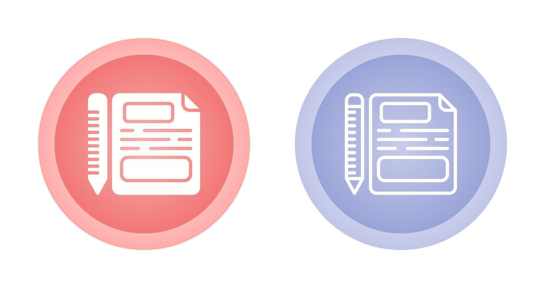 icône de vecteur de document