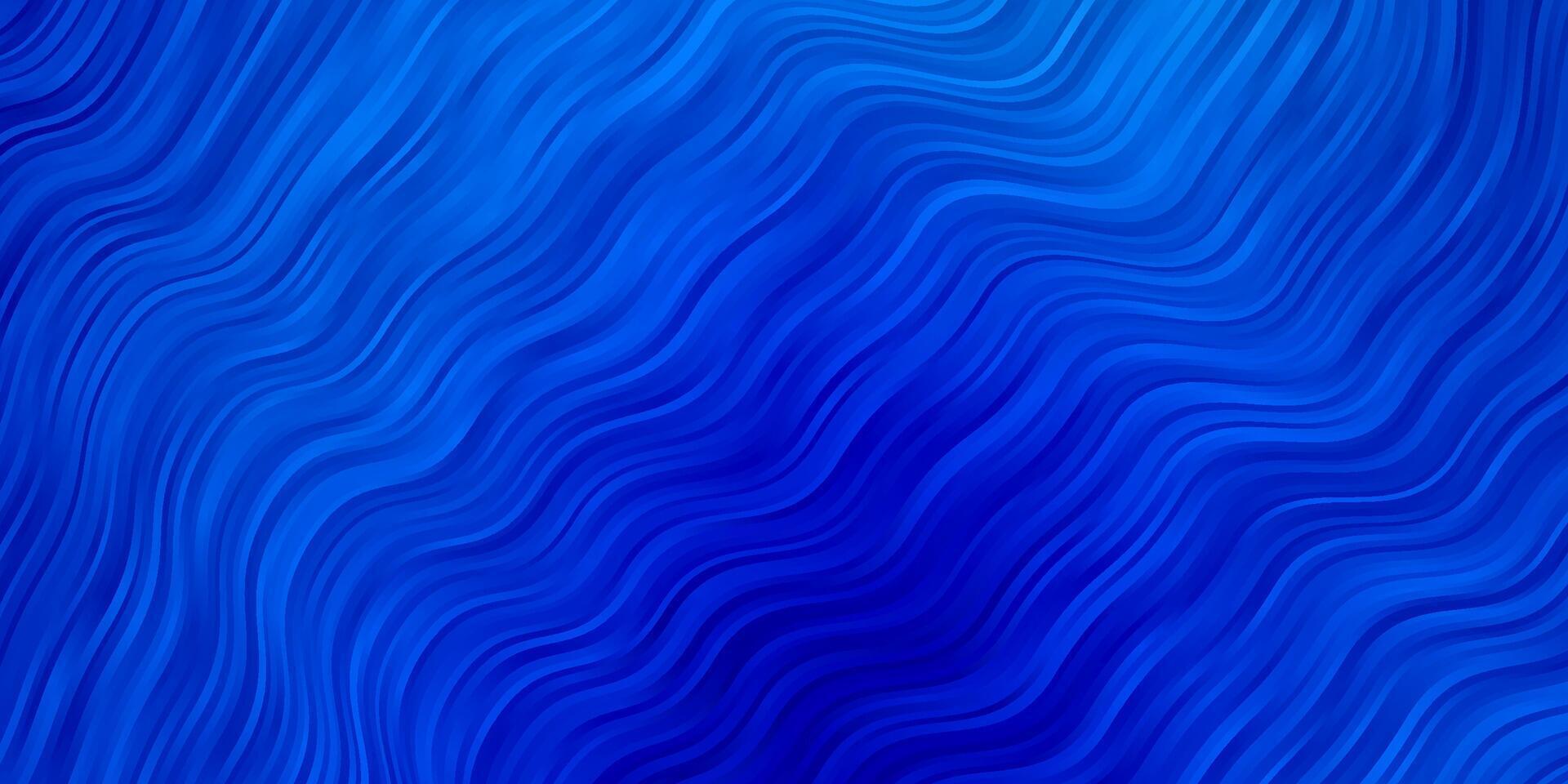 modèle vectoriel bleu clair avec des lignes courbes.