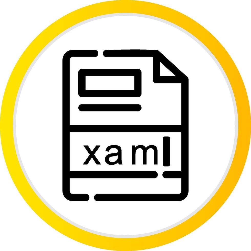 xaml Créatif icône conception vecteur