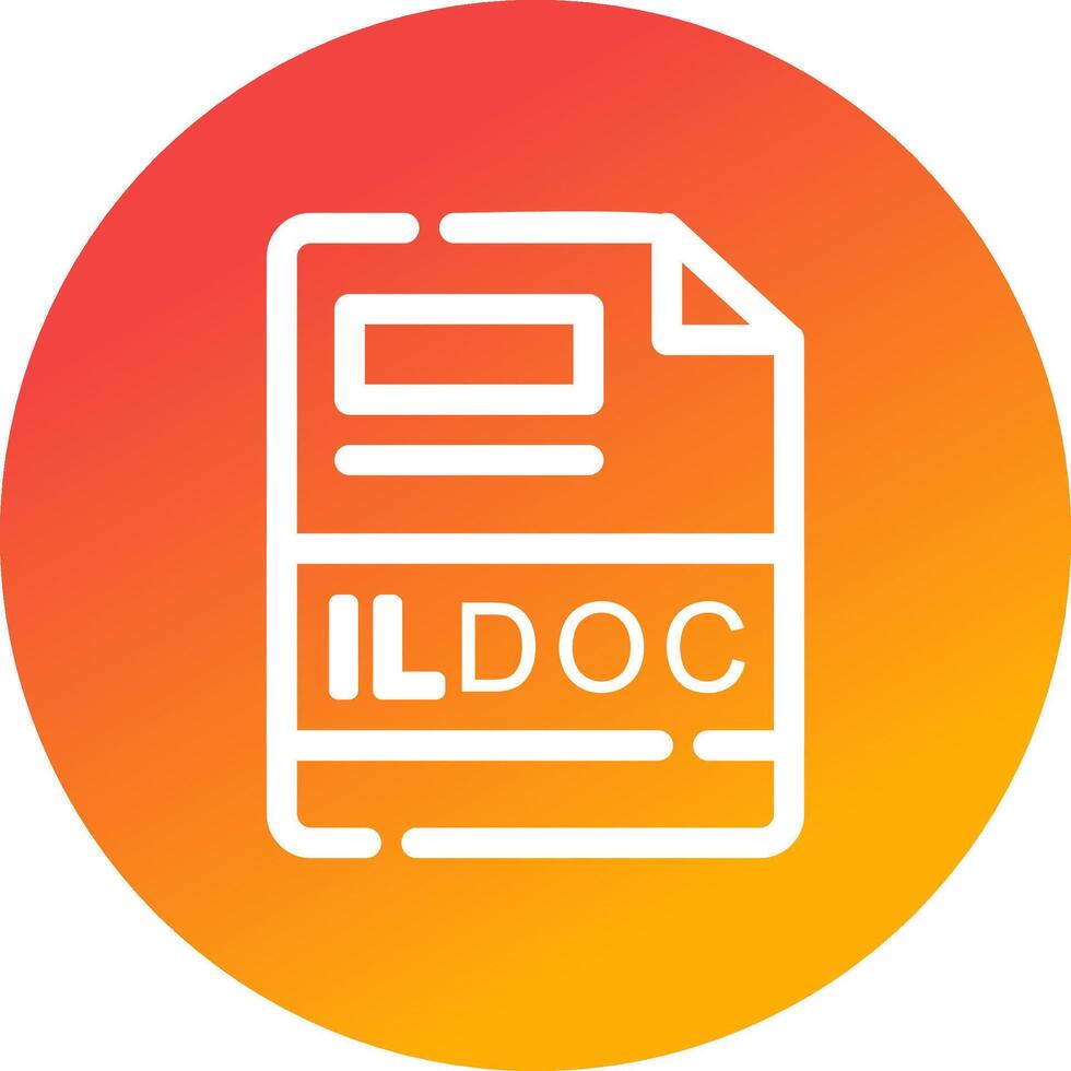 ildoc Créatif icône conception vecteur