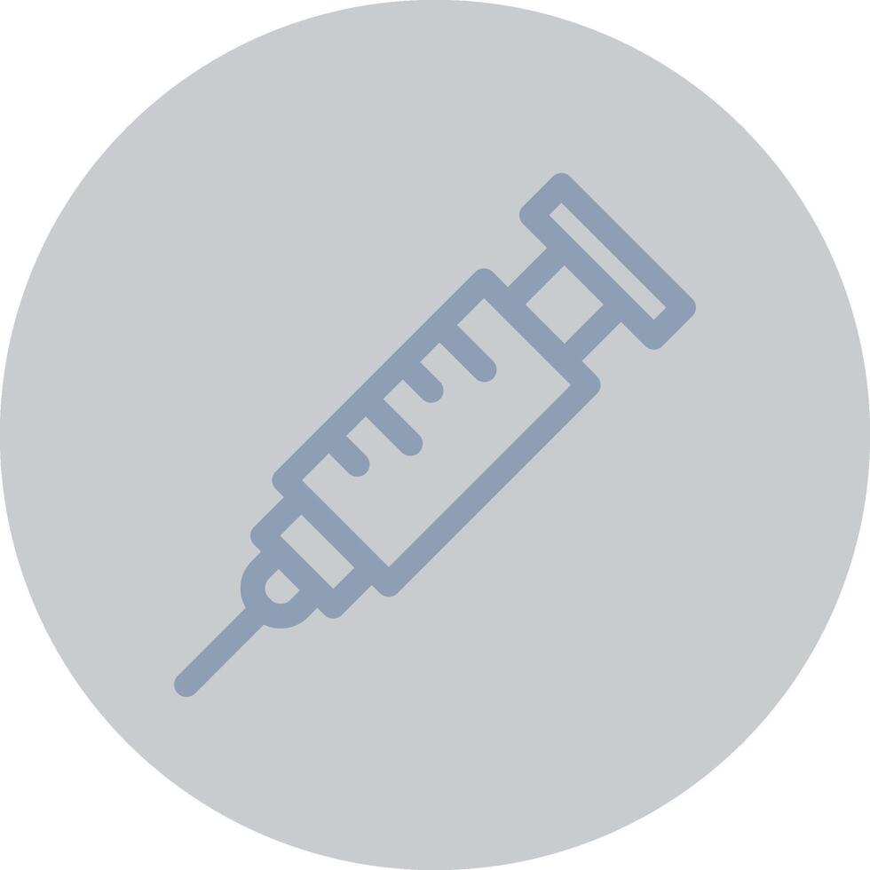 conception d'icône créative de seringue vecteur