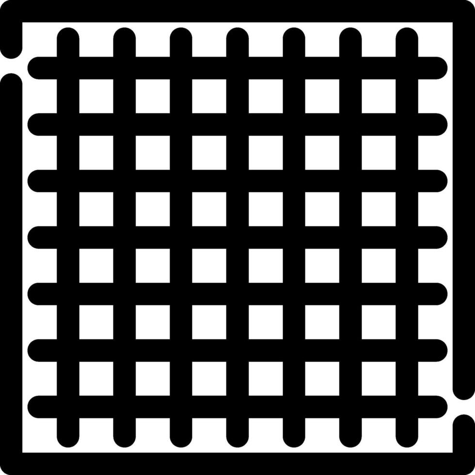 conception d'icône créative de grille vecteur