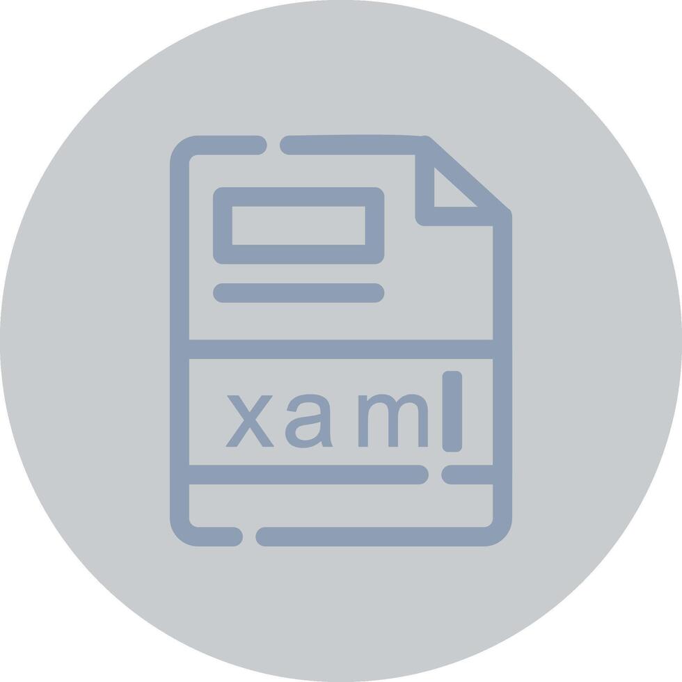 xaml Créatif icône conception vecteur