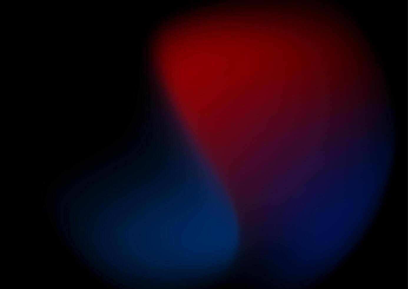 foncé bleu et rouge abstrait minimal liquide vagues vecteur