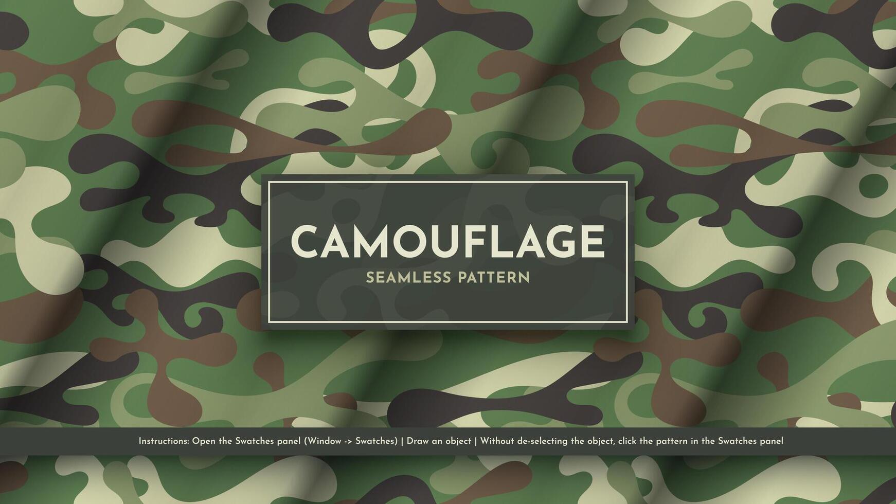 sans couture camouflage modèle. guerre illustration. traditionnel militaire texture. armée moderne Contexte vecteur