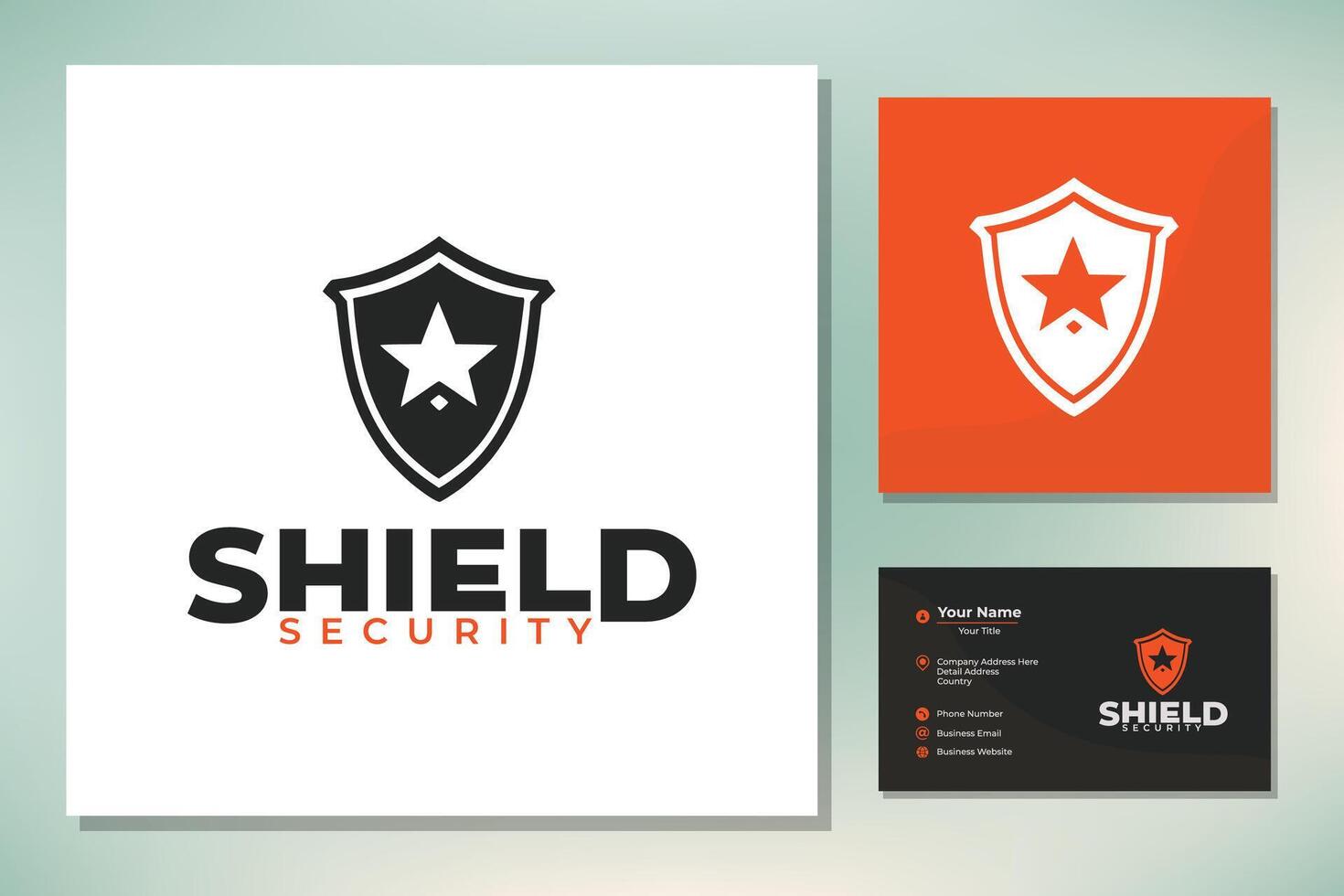 super-héros emblème badge étiquette pour Sécurité fort sécurise logo conception vecteur