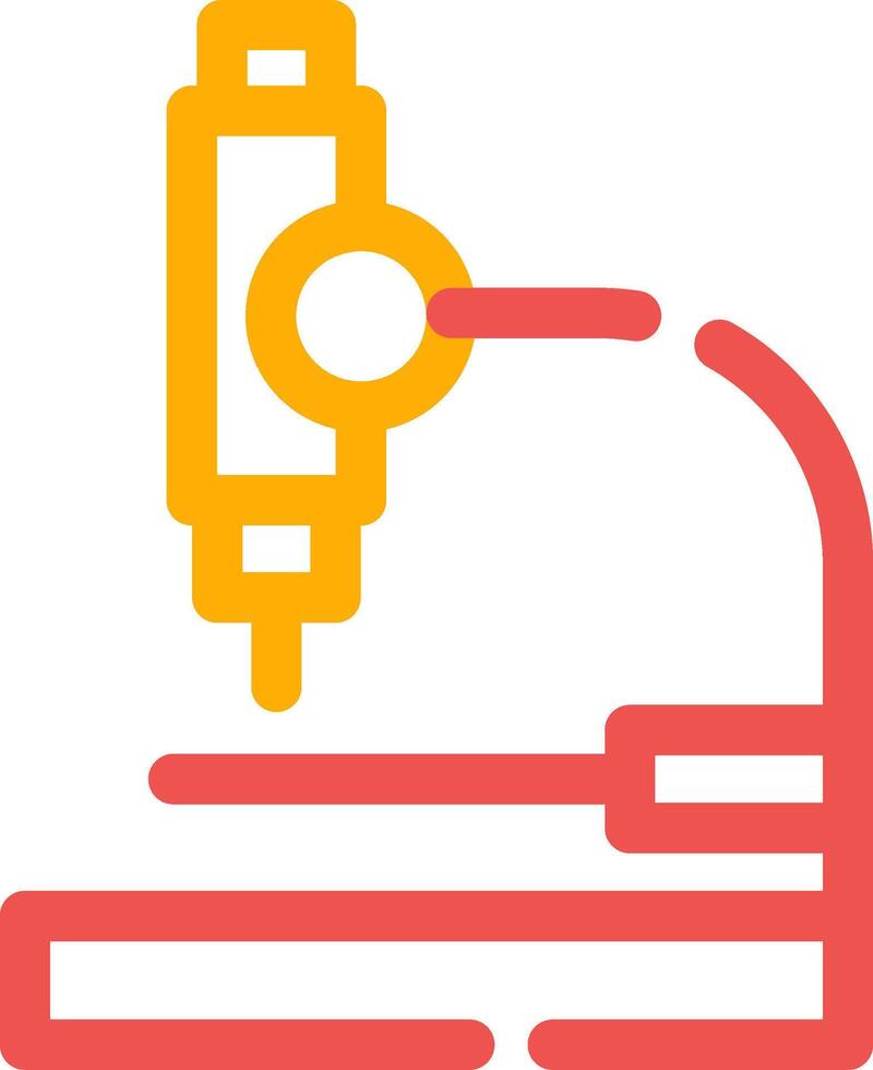 conception d'icône créative microscope vecteur