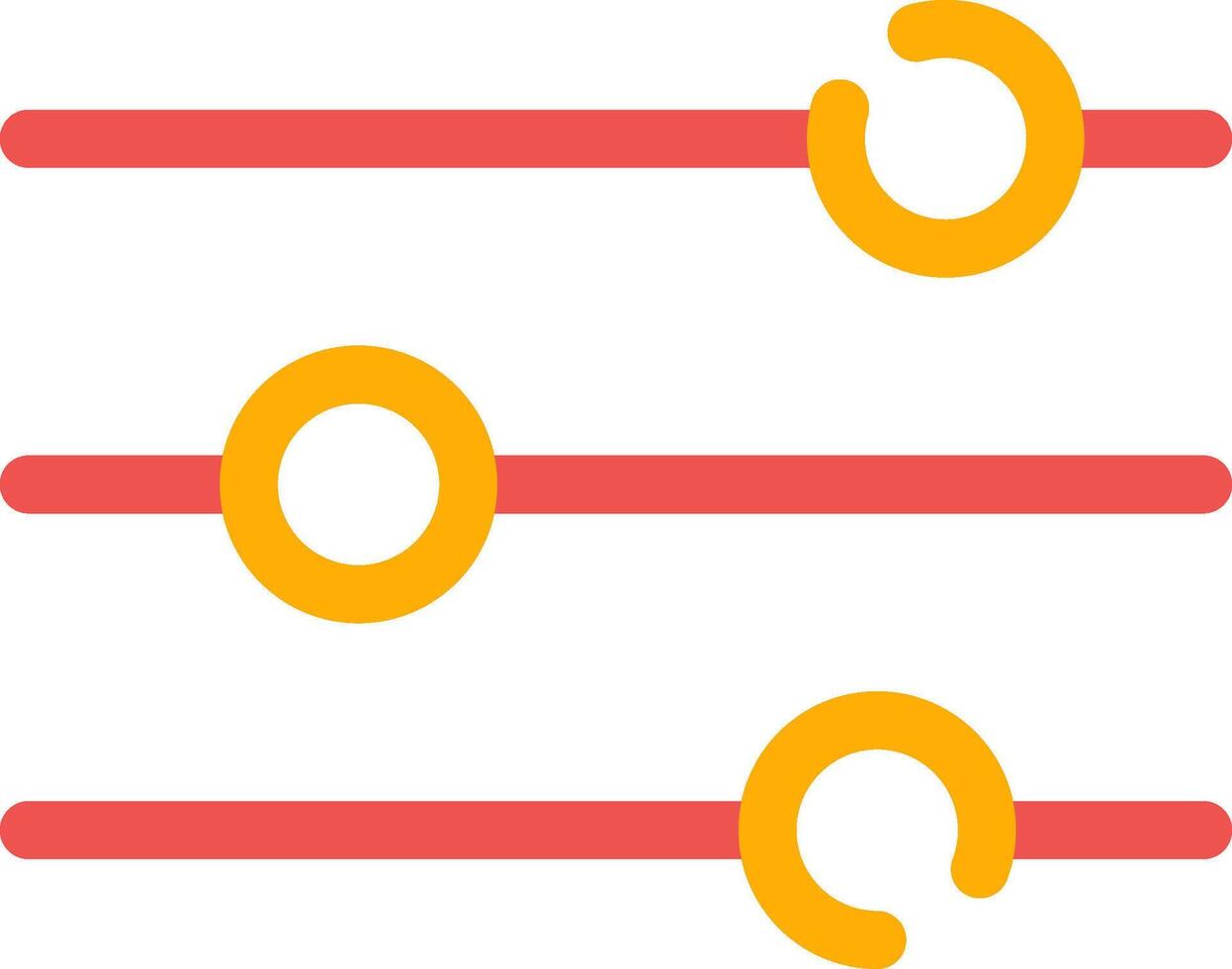 ajuster la conception de l'icône créative vecteur