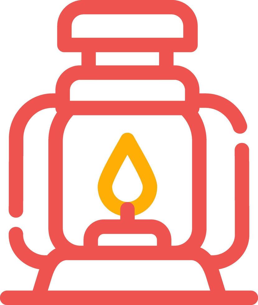conception d'icône créative lanterne vecteur