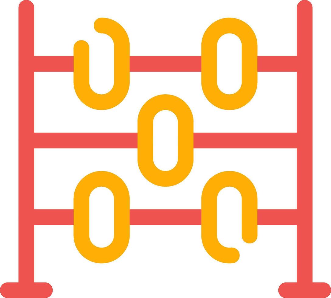 conception d'icône créative abaque vecteur