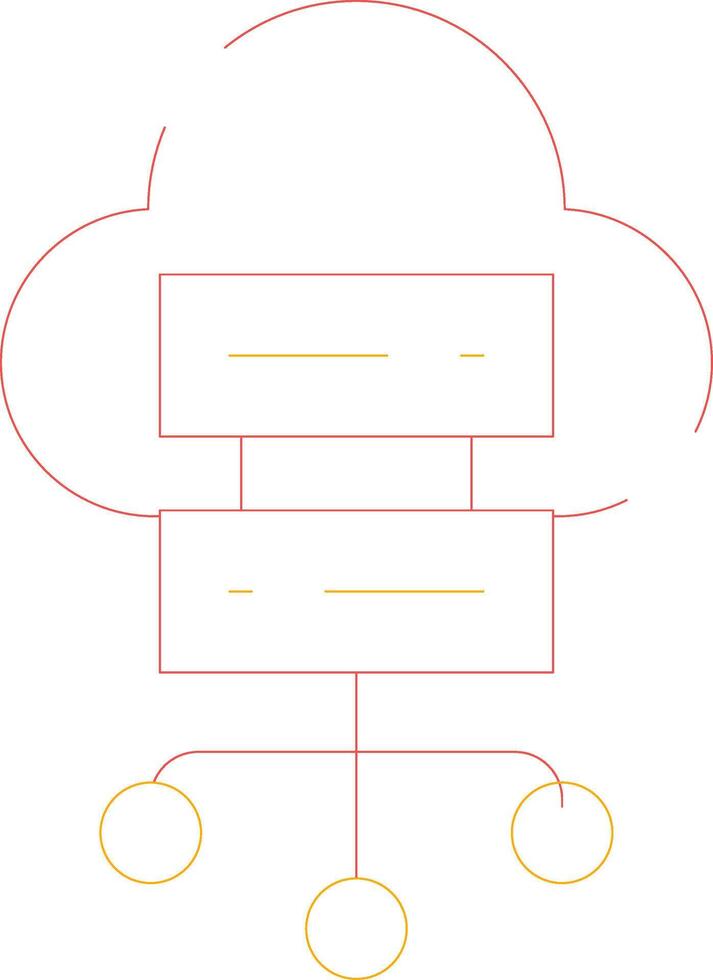 conception d'icône créative nuage vecteur