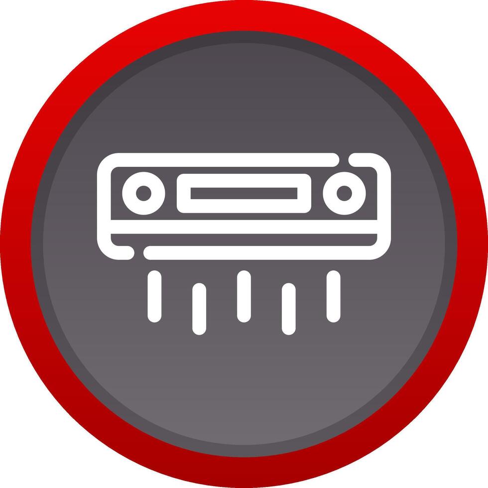 conception d'icône créative de climatisation vecteur