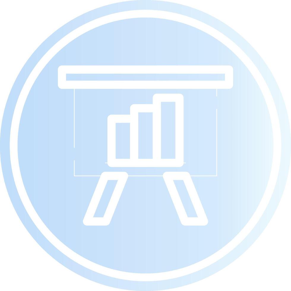 conception d'icône créative de présentation vecteur