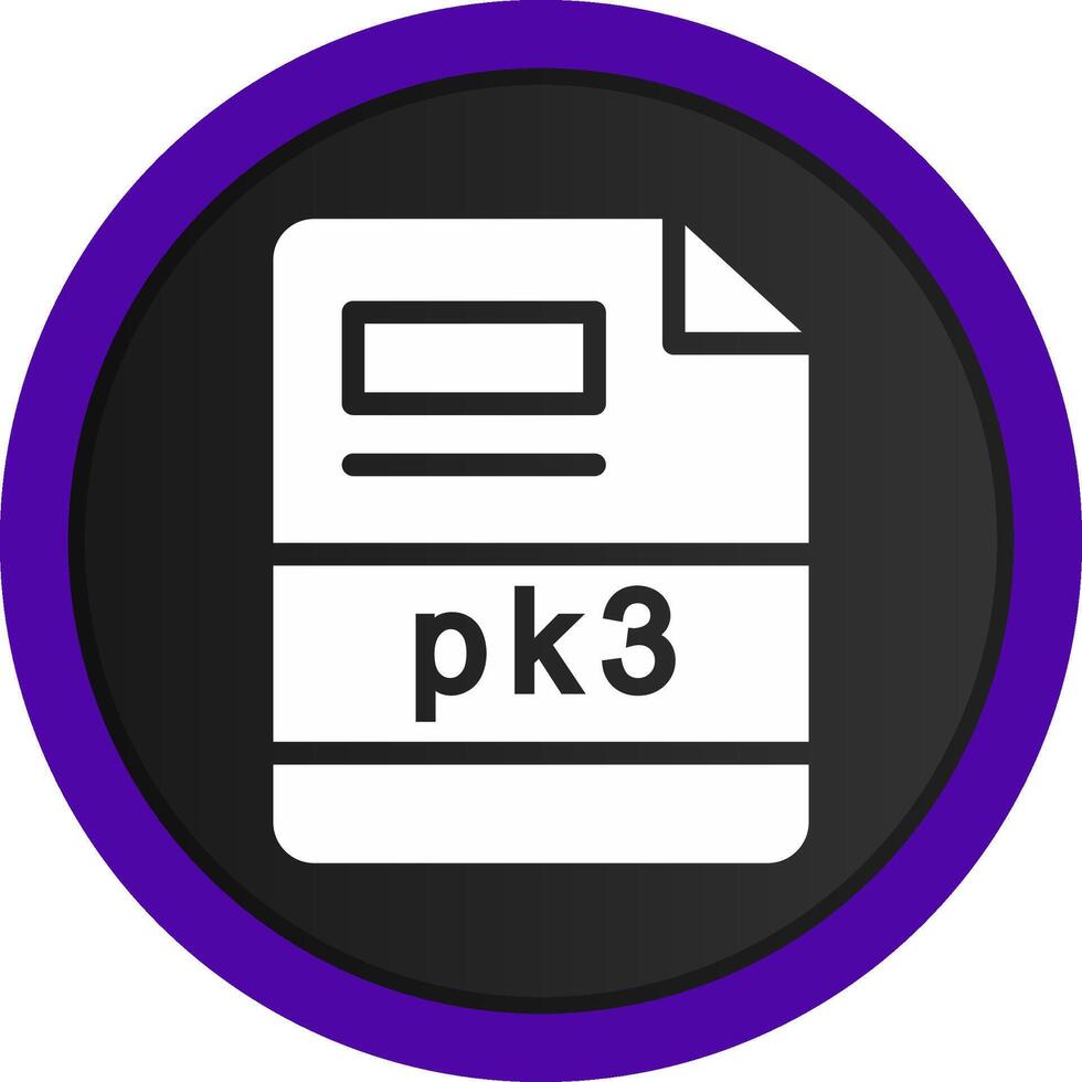 pq3 Créatif icône conception vecteur
