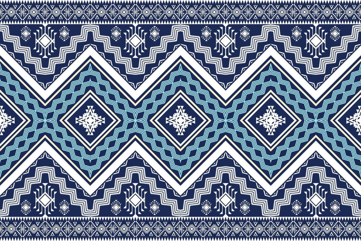 ethnique figure aztèque broderie style.géométrique ikat Oriental traditionnel art conception des motifs pour ethnique arrière-plan, papier peint, mode, vêtements, emballage, tissu, élément, sarong, graphique, vecteur illustration.