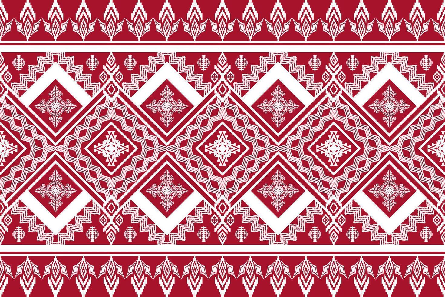 ethnique figure aztèque broderie style.géométrique ikat Oriental traditionnel art conception des motifs pour ethnique arrière-plan, papier peint, mode, vêtements, emballage, tissu, élément, sarong, graphique, vecteur illustration.