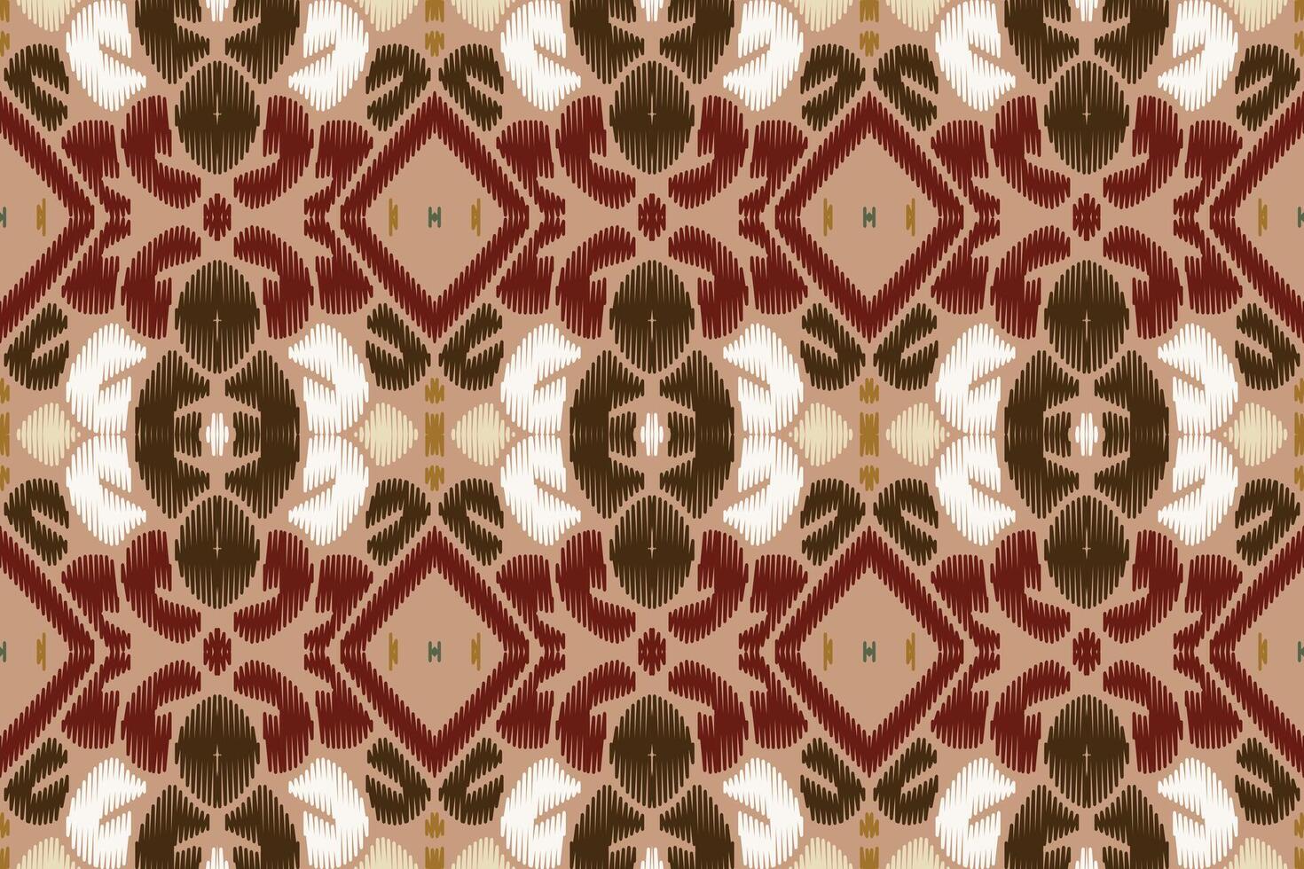 tissu ikat modèle sans couture géométrique broderie traditionnelle ethnique style.design pour le fond, tapis, tapis, sarong, vêtements, illustration vectorielle. vecteur