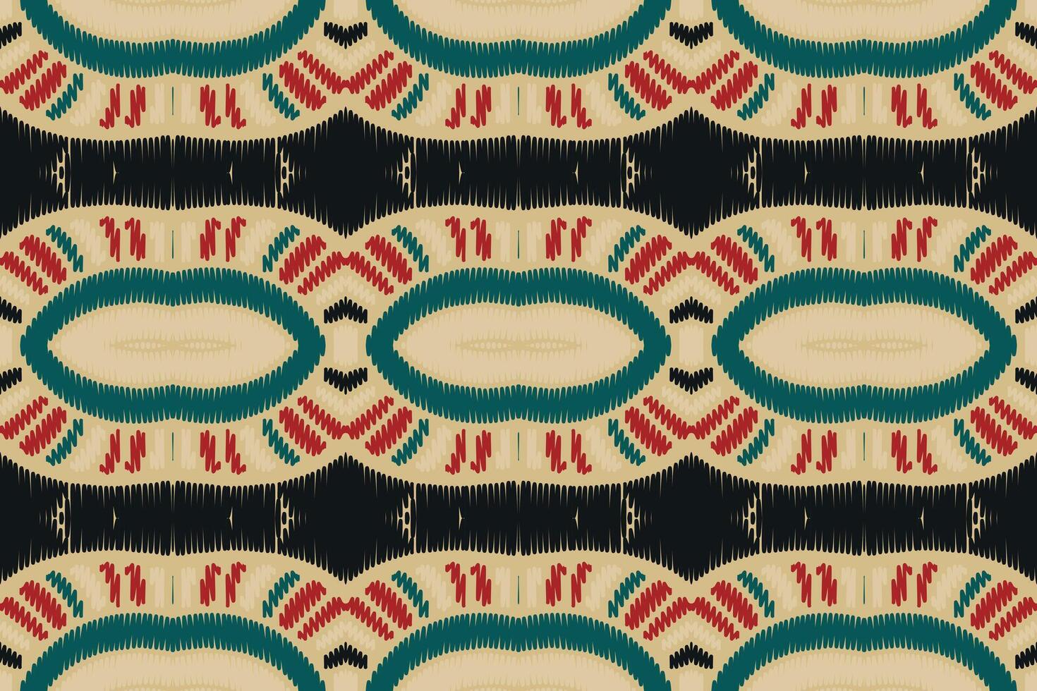 motif ikat en tribal. géométrique ethnique traditionnel. style rayé mexicain. conception pour le fond, papier peint, illustration vectorielle, tissu, vêtements, batik, tapis, broderie. vecteur
