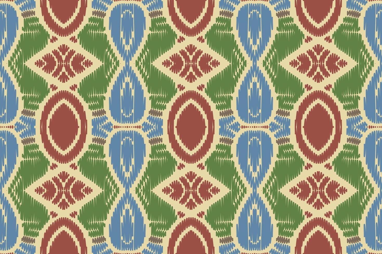 ikat conçoit un motif sans couture de croix tribale. ethnique géométrique batik ikkat numérique vecteur conception textile pour impressions tissu sari mughal brosse symbole andains texture kurti kurtis kurtas