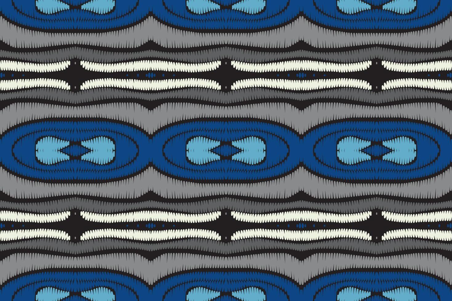 motif ikat en tribal. géométrique ethnique traditionnel. style rayé mexicain. conception pour le fond, papier peint, illustration vectorielle, tissu, vêtements, batik, tapis, broderie. vecteur