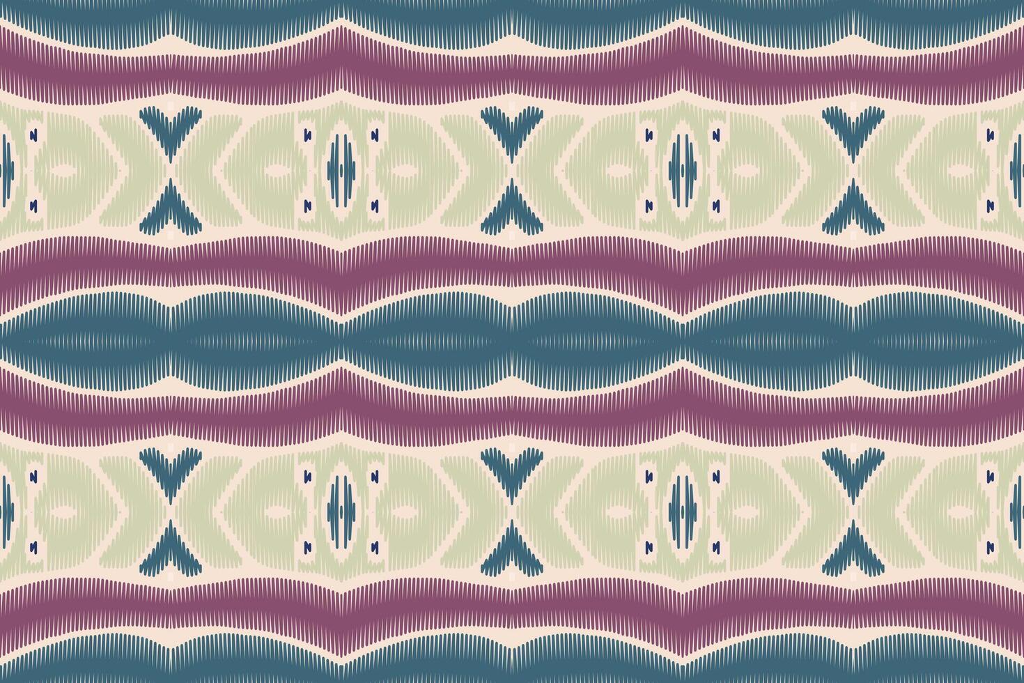 art abstrait de motif ethnique. modèle sans couture ikat traditionnel. style américain, mexicain. vecteur