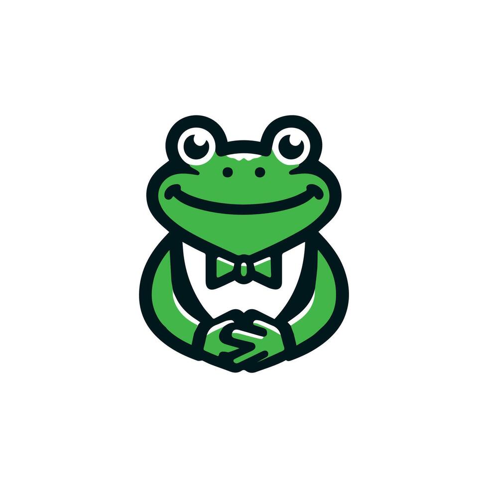 prince charmant grenouille vecteur illustration logo, T-shirt utilisation