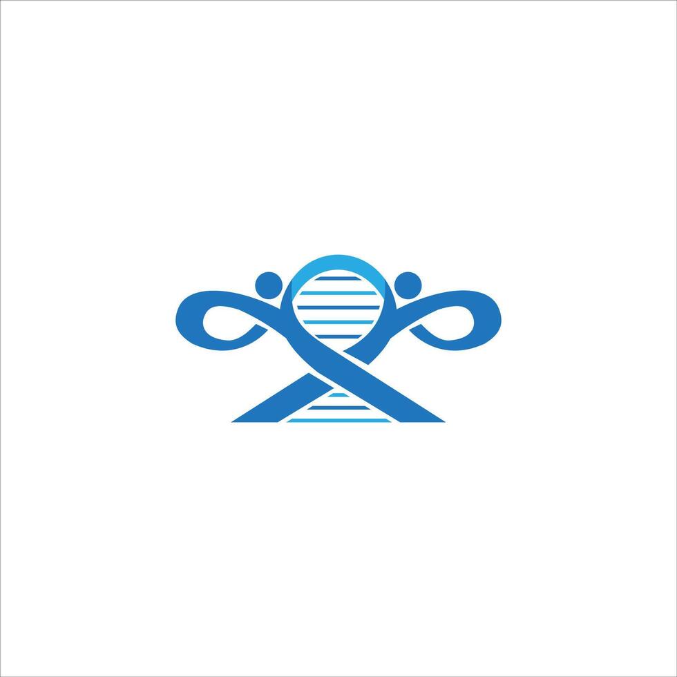 ADN logo vecteur conception modèle