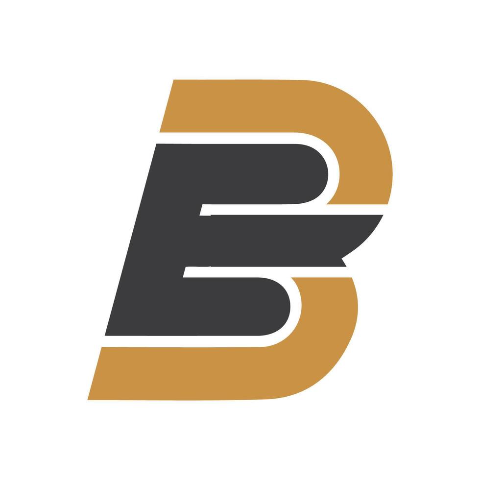 initiale lettre eb logo ou être logo vecteur conception modèle