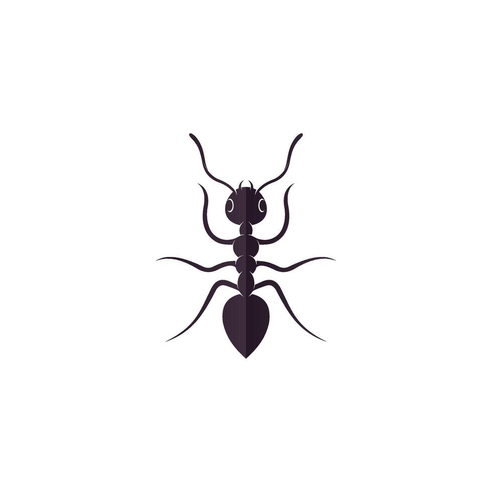 fourmi logo vecteur illustration modèle conception