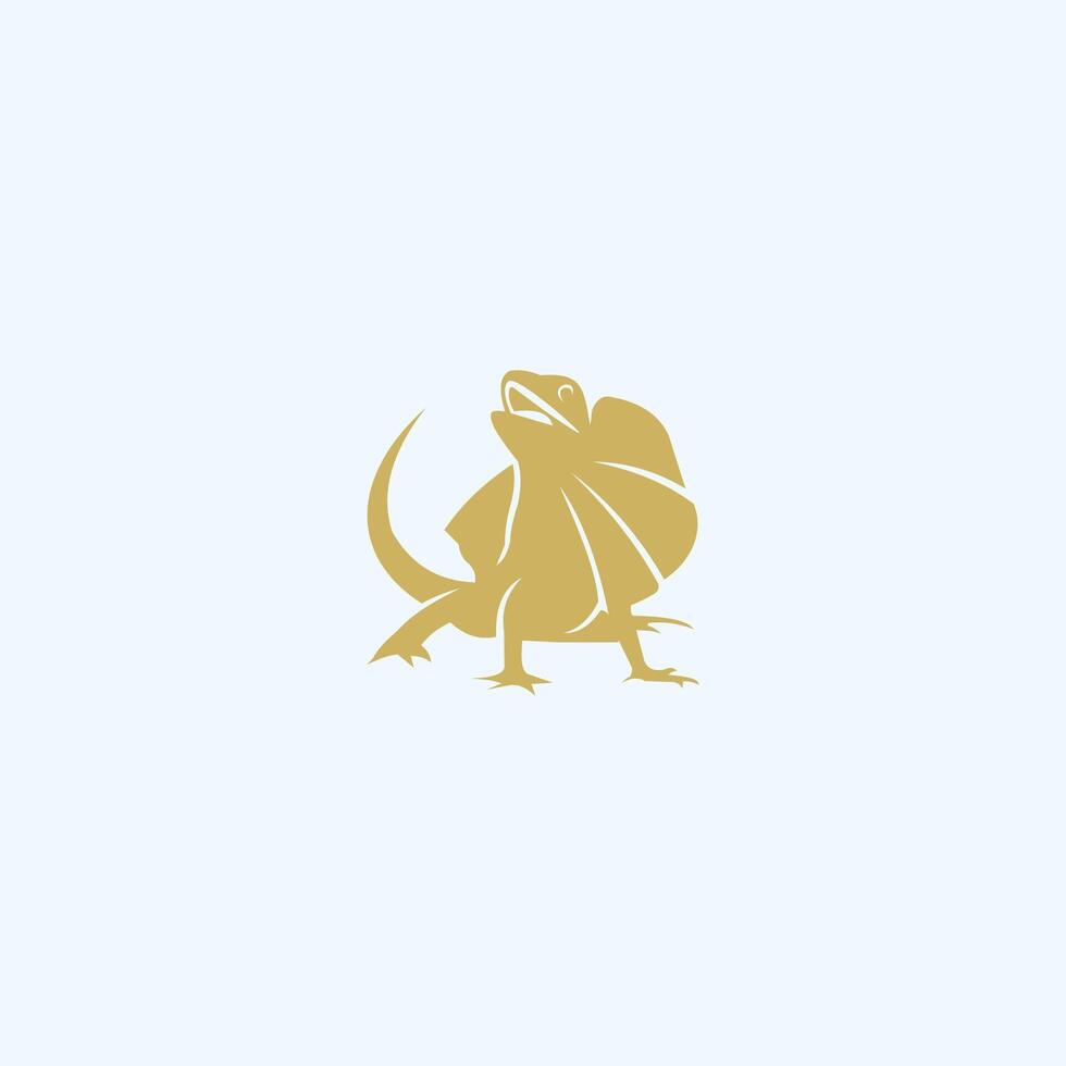 gecko lézard logo vecteur conception modèle