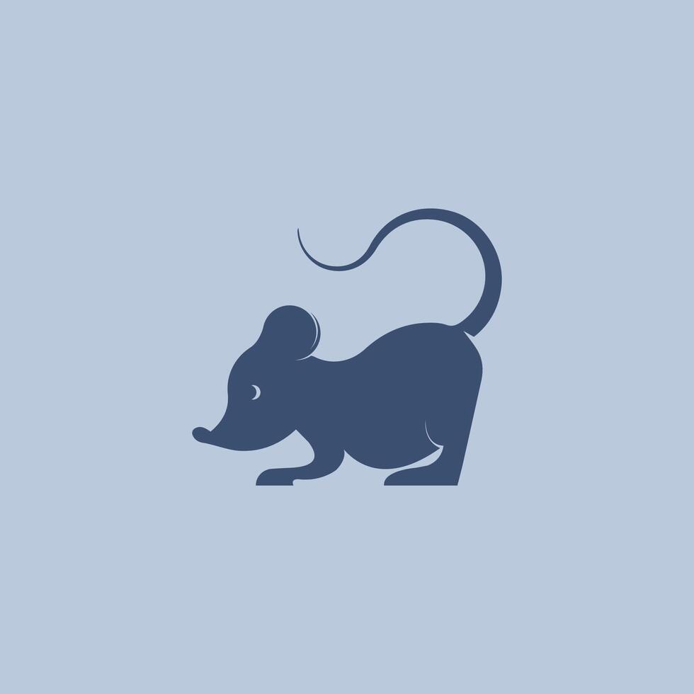 rat logo vecteur conception modèle