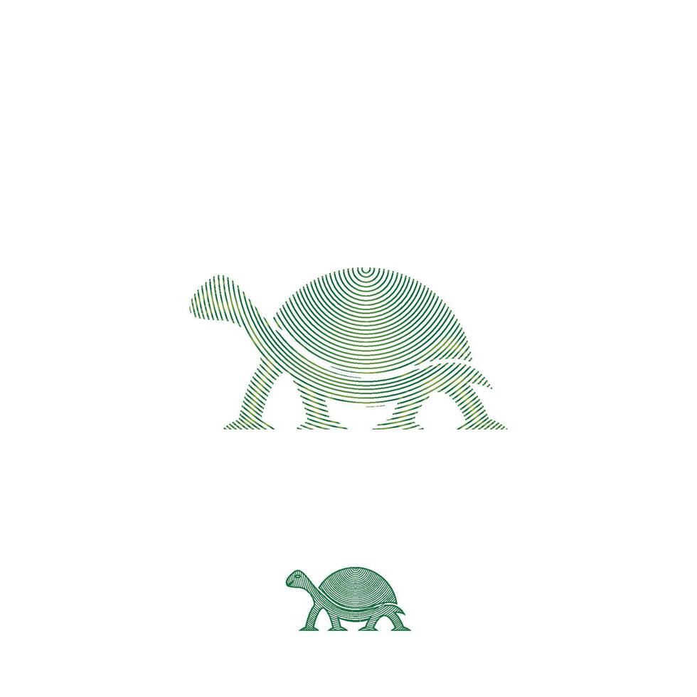 tortue conception logo vecteur. tortue animal vecteur