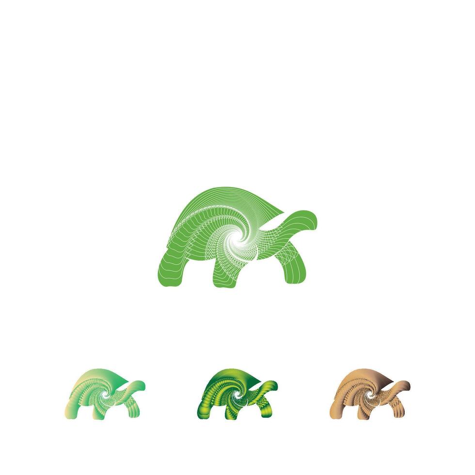 tortue conception logo vecteur. tortue animal vecteur