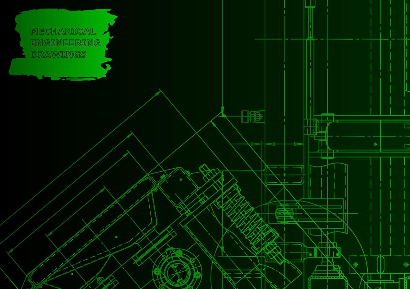 l'industrie de la construction de machines. systèmes de conception assistée par ordinateur vecteur