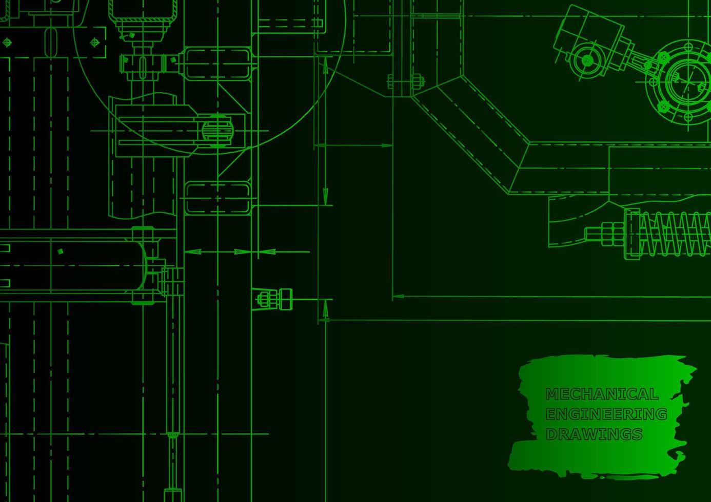 l'industrie de la construction de machines. systèmes de conception assistée par ordinateur vecteur