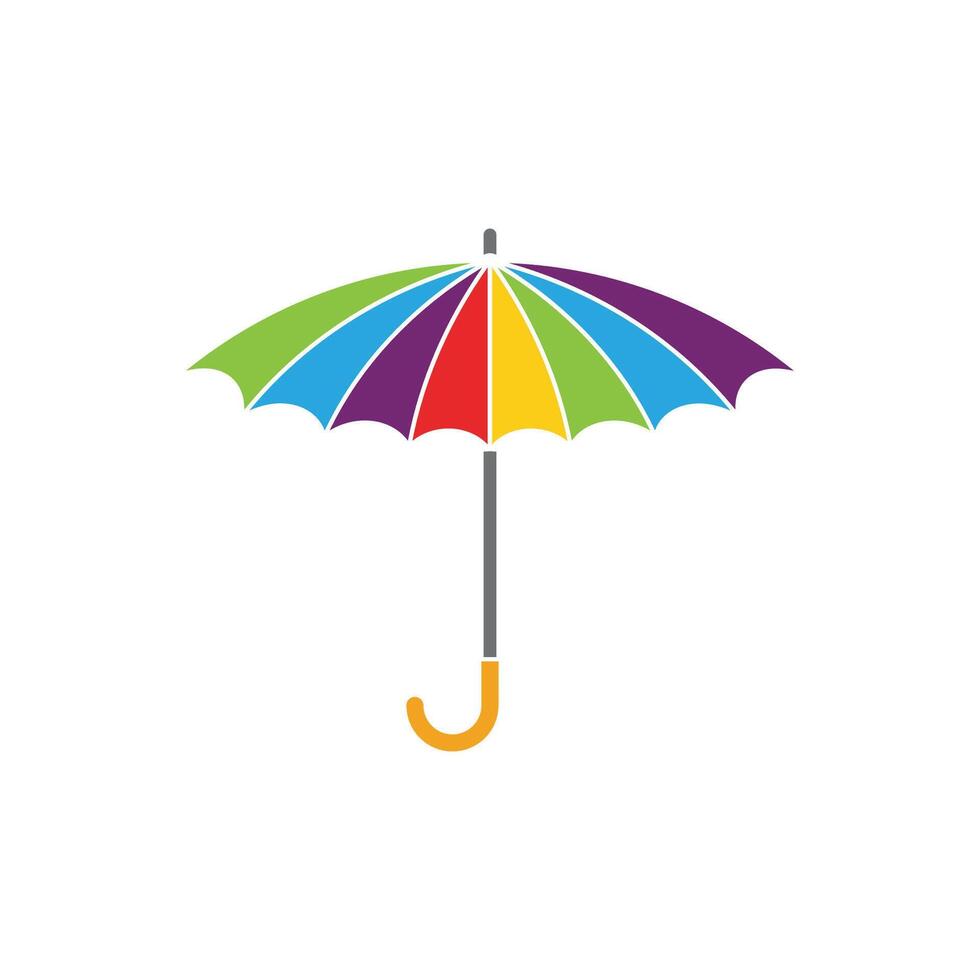 parapluie icône illustration vectorielle vecteur