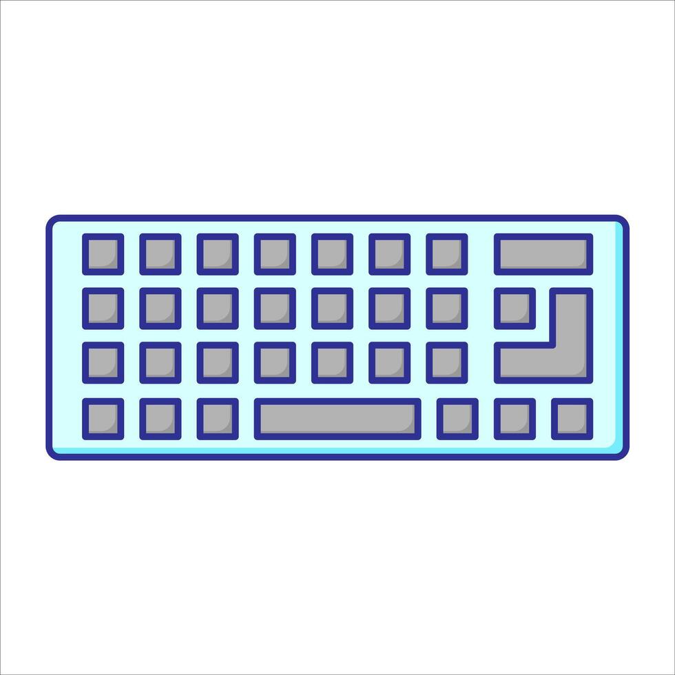 clavier icône illustration vecteur