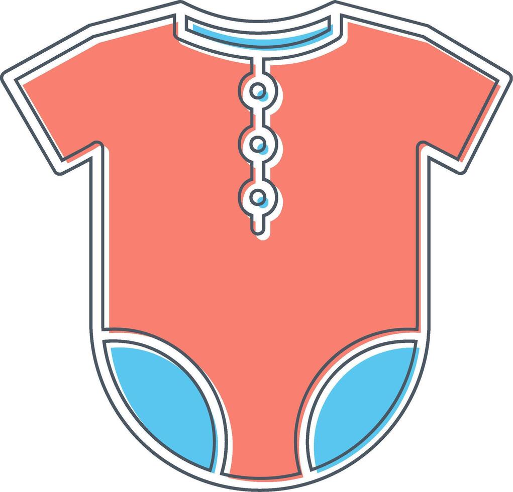 bébé tenue vecteur icône