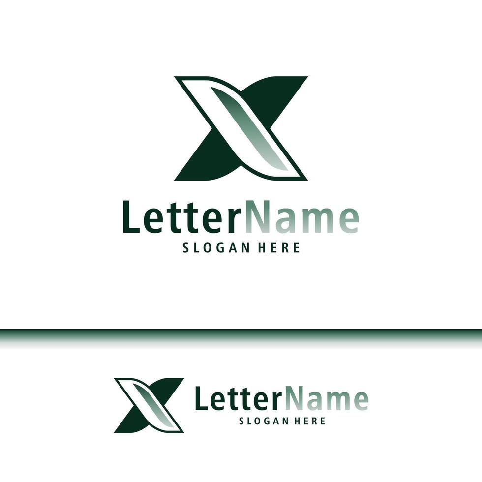 moderne lettre X logo conception vecteur. Créatif X logo concepts modèle vecteur