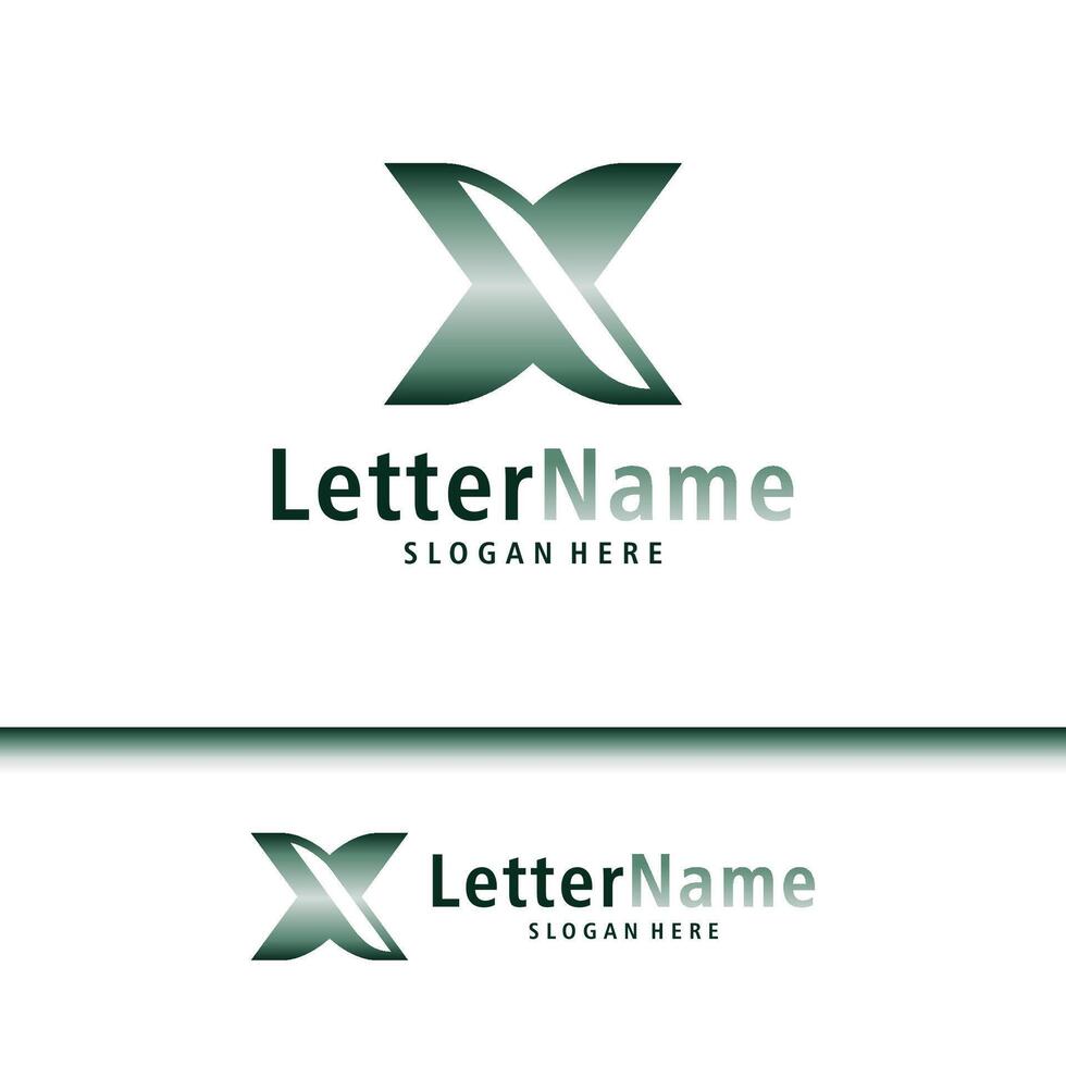 moderne lettre X logo conception vecteur. Créatif X logo concepts modèle vecteur