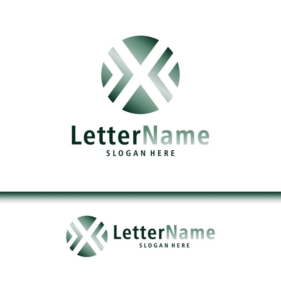 moderne lettre X logo conception vecteur. Créatif X logo concepts modèle vecteur