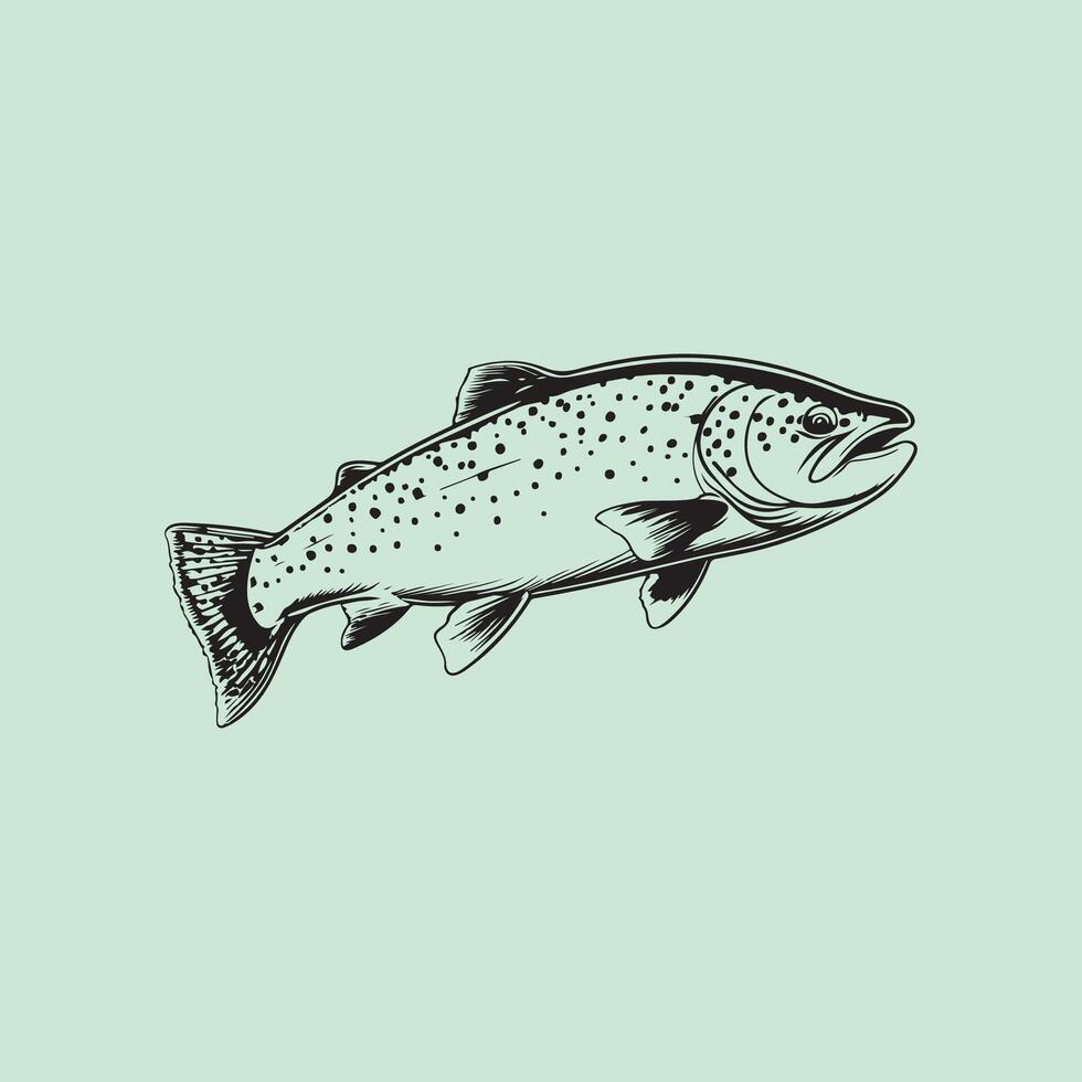 poisson vecteur art, Icônes, et graphique